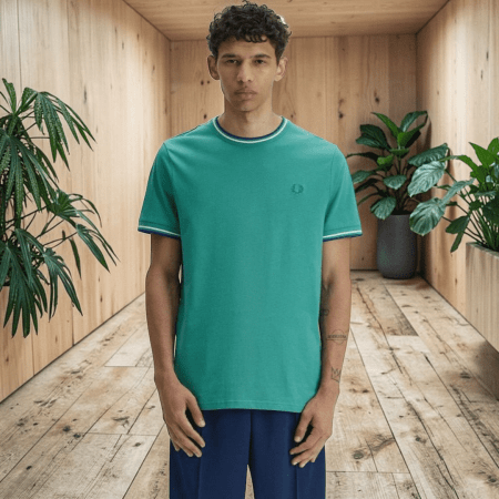 Camiseta Fred Perry franjas