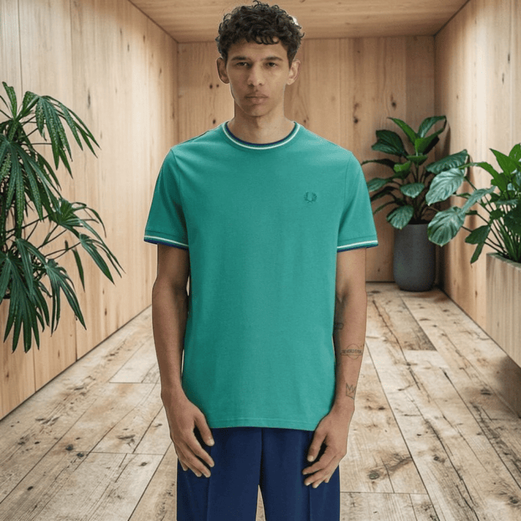 Camiseta Fred Perry franjas