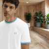 Camiseta Fred Perry dos franjas