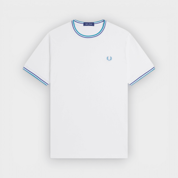 Camiseta Fred Perry dos franjas