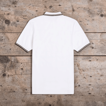 Polo M3600 blanco negro