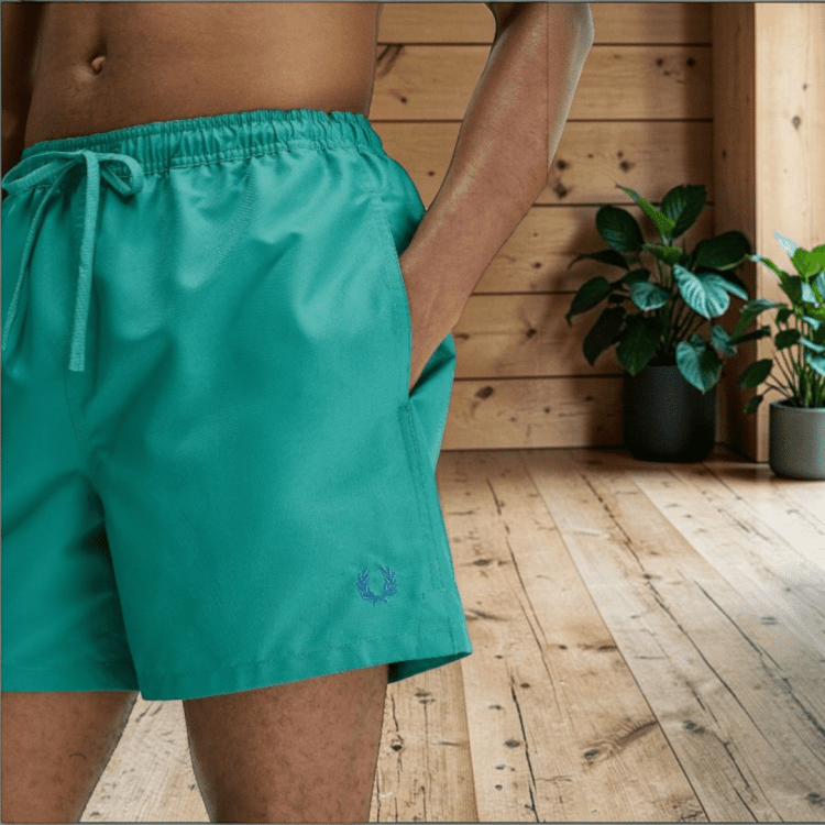 Bañador Fred Perry Verde