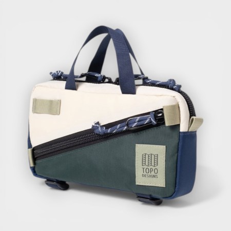 Riñonera Mini Quick Pack 1.7L Forest Bone White