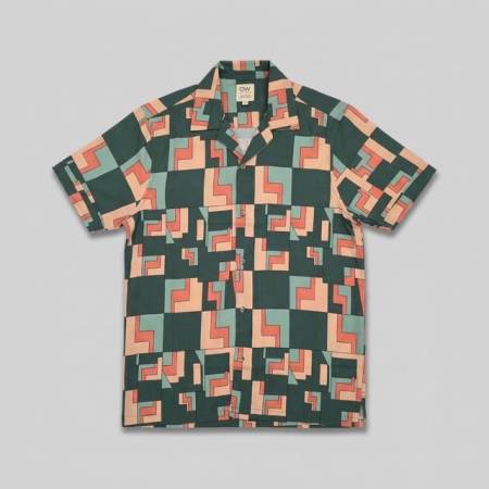 Otherwise - Camisa Pali Hand Printed