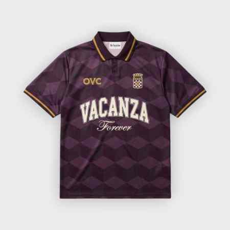 On Vacation - Polo Vacanza Soccer Jersey Burgundy