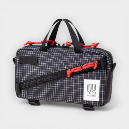 Riñonera Mini Quick Pack 1.7L Black Grid