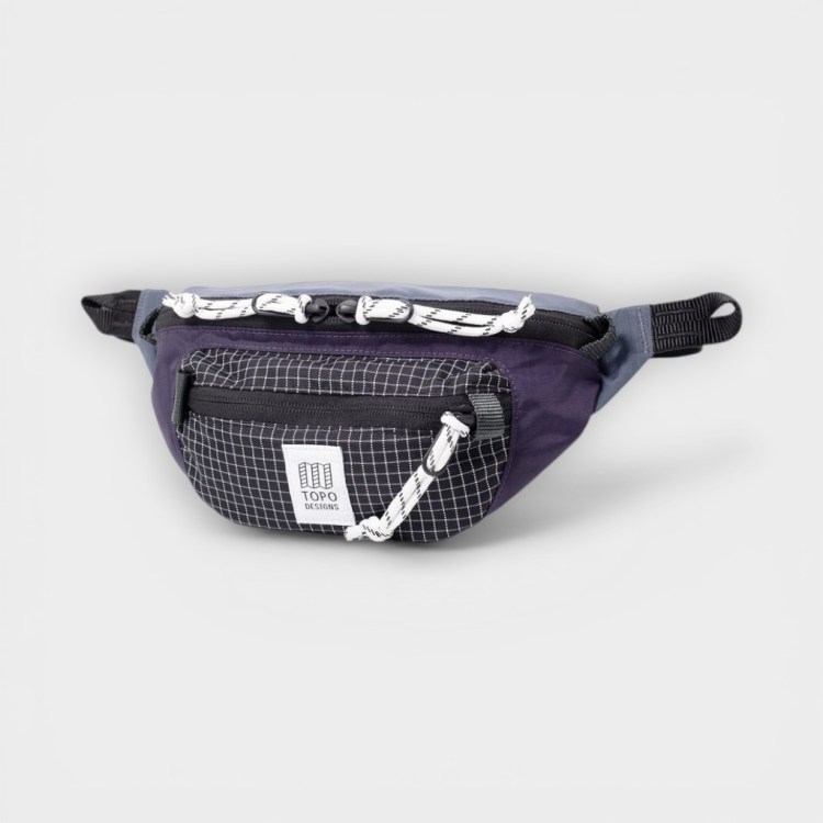 Topo Designs – Riñonera Mountain Nightshade Grid