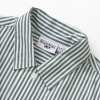 Camisa Poplin stripe forest