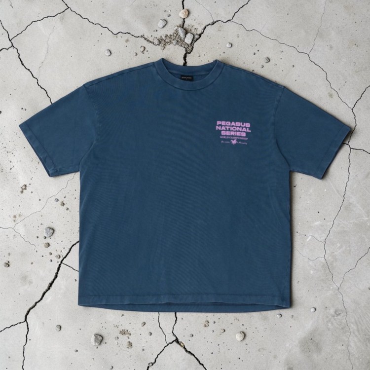 Camiseta Pegasus series blue