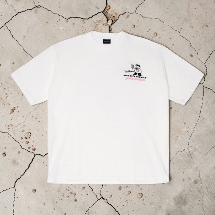 Camiseta Sand store white