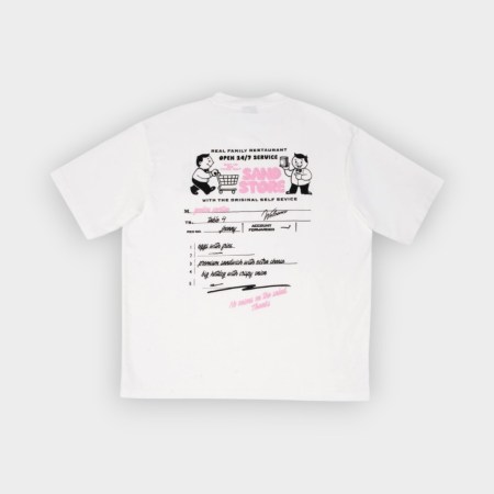 Camiseta Sand store white