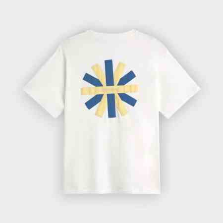 Camiseta blanca patched sol