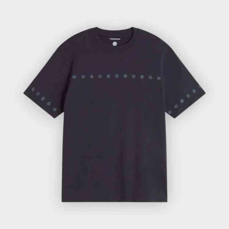 Camiseta navy bordada Aaron