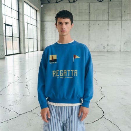 Sudadera Regata ligth cobalt