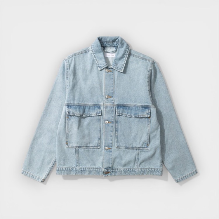Edmmond Studios – Chaqueta Avail Jacket Plain Bleach