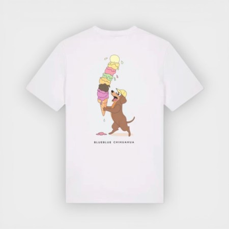 Blueblue Chihuahua - Camiseta Malabares de Sabores Algodón Orgánico