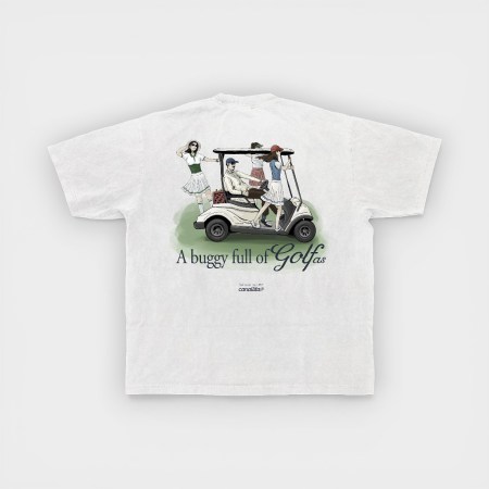 Canallita - Camiseta Golf As White
