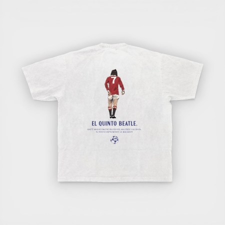 Canallita - Camiseta Best El Quinto Beatle White