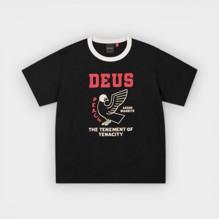Deus Ex Machina - Camiseta Buck Up Tee Black