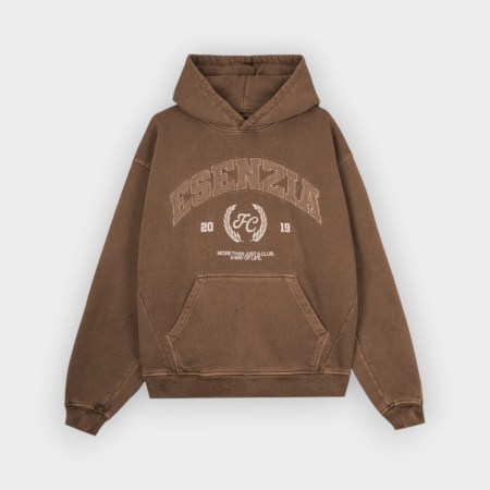 Esenzia - Sudadera Brown Laurel Hoodie