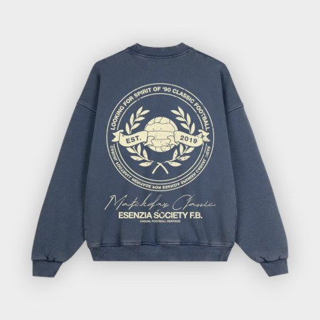 Esenzia - Sudadera Marine Matchday Crewneck