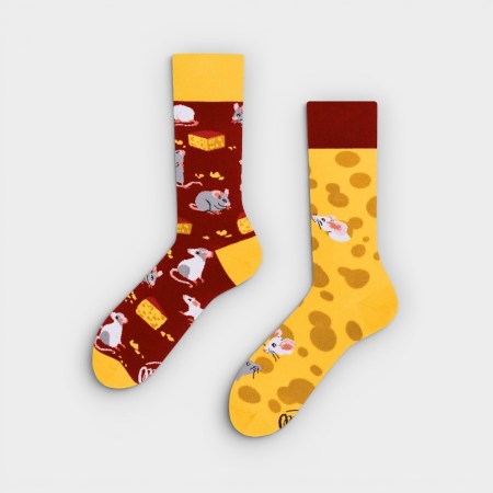 Many Mornings - Calcetines Mouse & Cheese