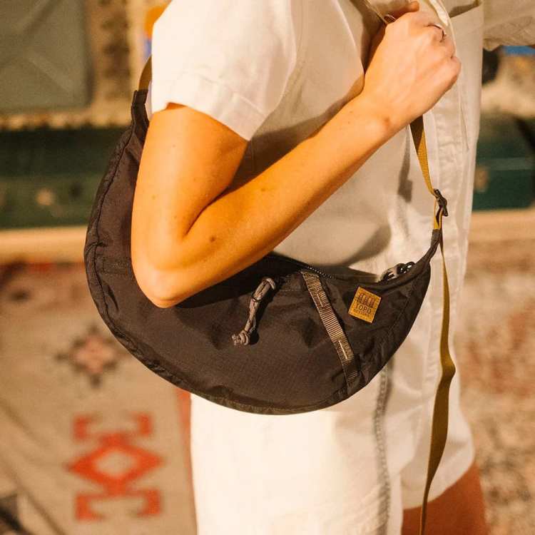 Bandolera Topo Moonlight black