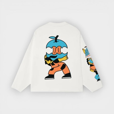 NWHR - Camiseta Maza Long Sleeve White