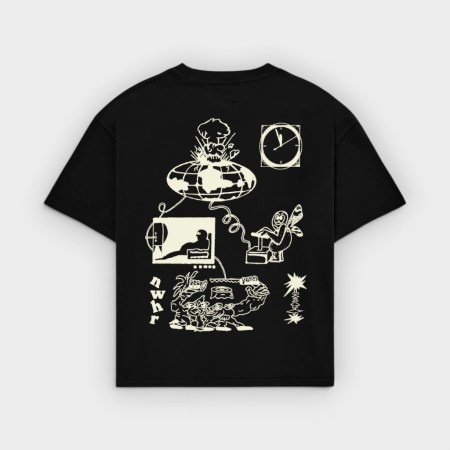 NWHR - Camiseta bomb black