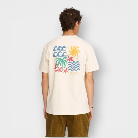 Revolution - Camiseta 1453 SUM Printed T-Shirt Off White
