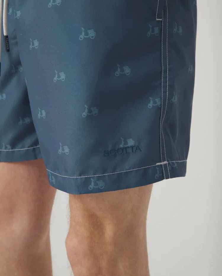 Bañador Scotta Logo denim