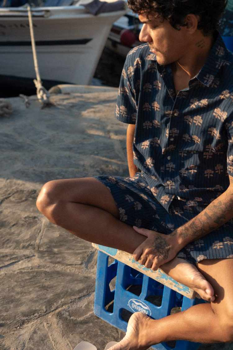 Otherwise – Camisa Rai in blue – foto 3