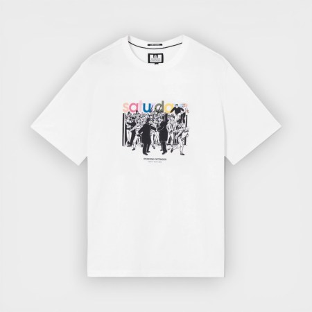 Weekend Offender - Camiseta Saturday Kids Graphic Tee White