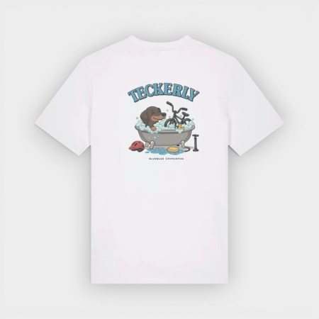 Blue Blue Chihuahua - Camiseta Baño de Ruedas