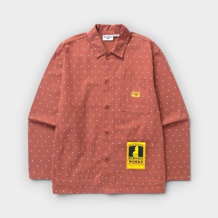 Service Works - Sobrecamisa Polka Dot Chore Clay