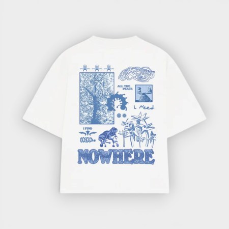 NWHR - Camiseta All The Peace I Need Blue
