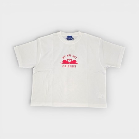 We Are Not Friends – Camiseta Swan boxy
