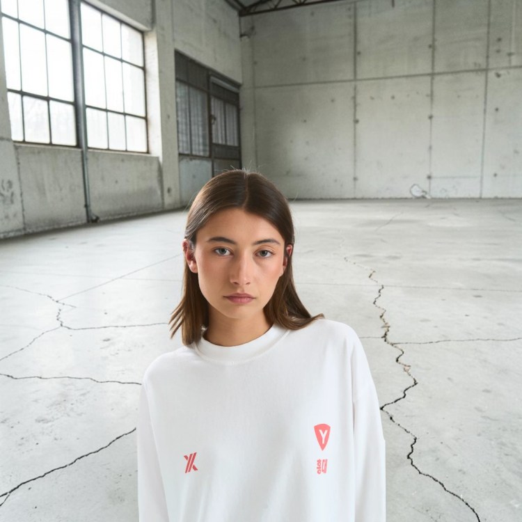 Camiseta acorn Hongdae white
