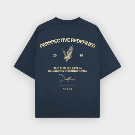 Camiseta beetle Patterns blue