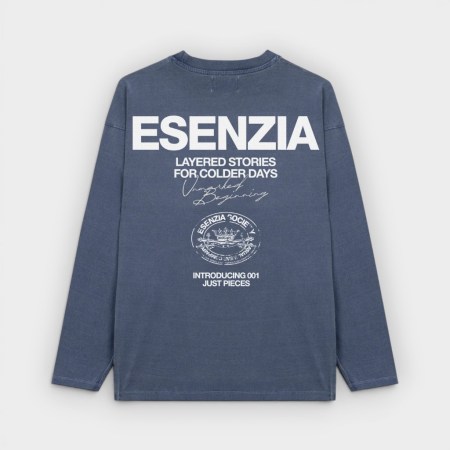 Esenzia - Camiseta Blue Story Longsleeve
