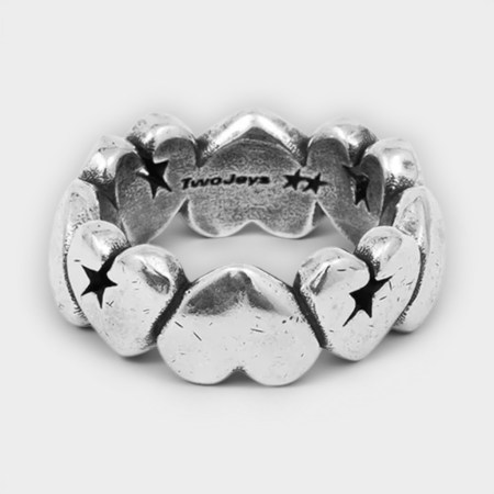TwoJeys - Anillo Sello Icon Love Me Not Silver