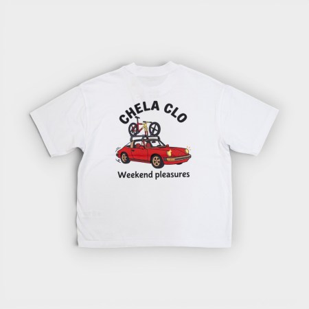 Chela Clo – Camiseta Weekend Pleasures White