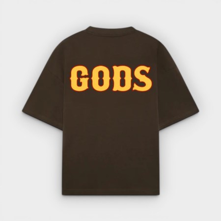 Fake Gods - Camiseta G Tee Brown Descripción