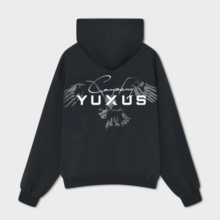 Yuxus - Sudadera con capucha imperial Mayfair black