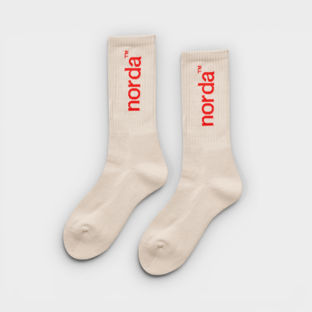 Norda – Calcetines Retro Sock Cream