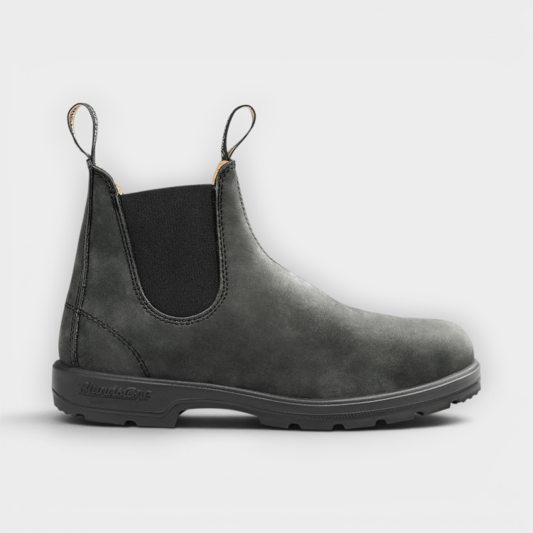 Blundstone – Botas Chelsea rustic black premium leather #587