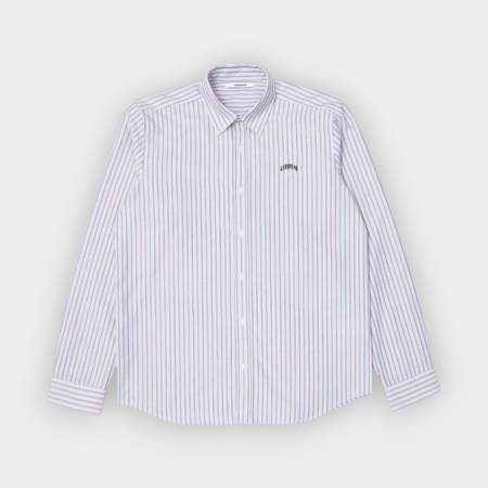 Edmmond Studios – Camisa Mini Core Stripes Plain Purple