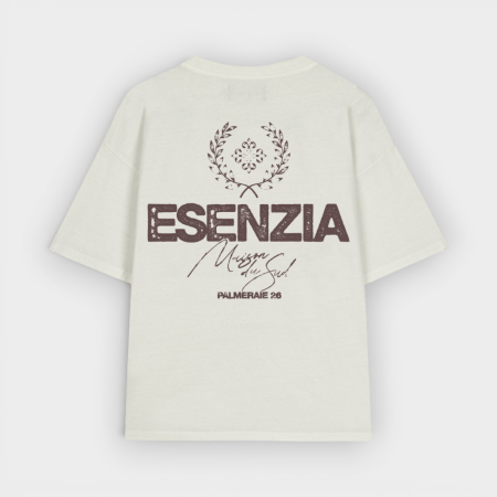 Esenzia - Camiseta Beige Laurel