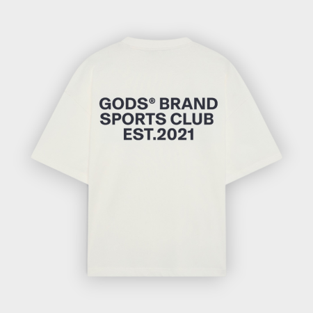 Fake Gods - Camiseta Gods Sports Club Tee White