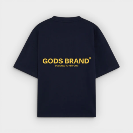 Fake Gods - Camiseta Perfomance Tee Navy